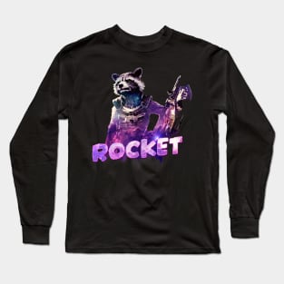 Rocket Galaxy Long Sleeve T-Shirt